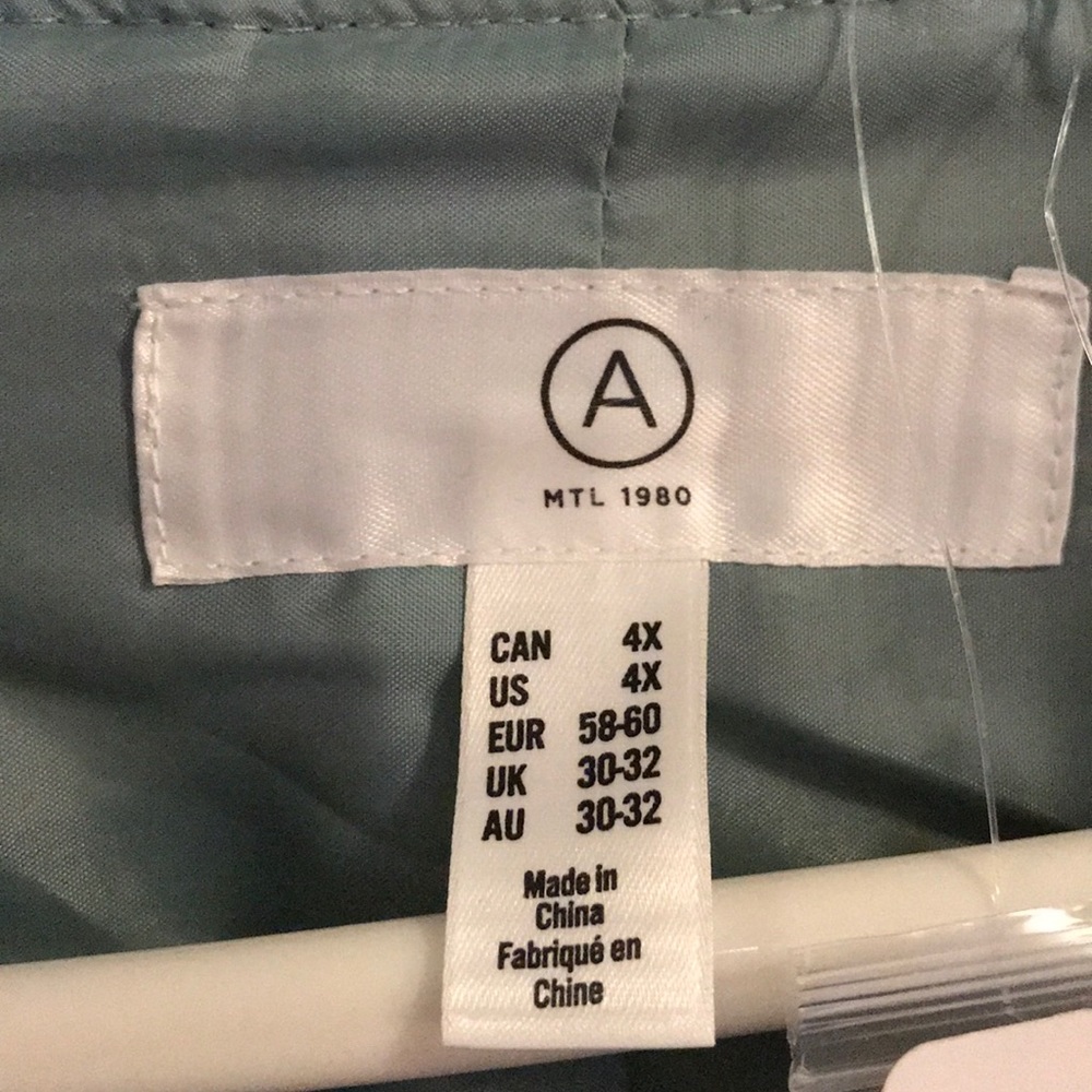 NWT, Addition Elle Vegan Leather Jacket, 4X - Picture 6 of 8